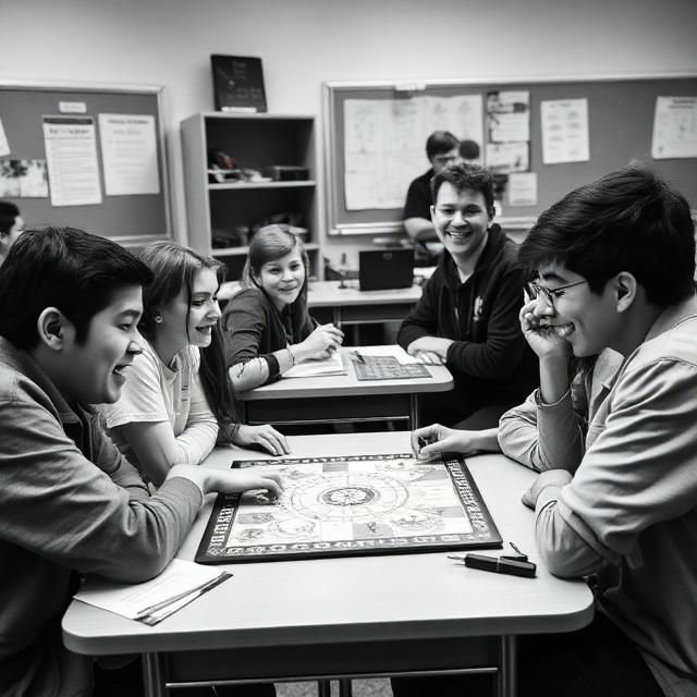 Alunos engajados, aprendendo brincando e pedindo 'mais uma aula assim'